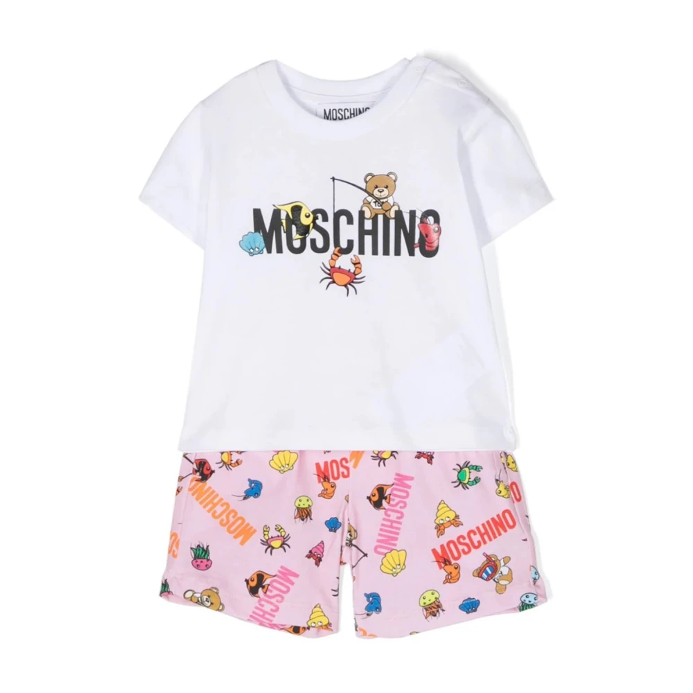 Moschino Girls Multicolor Multi-Coloured Playsuits - Kids Sport Sets - 18 M - Kids