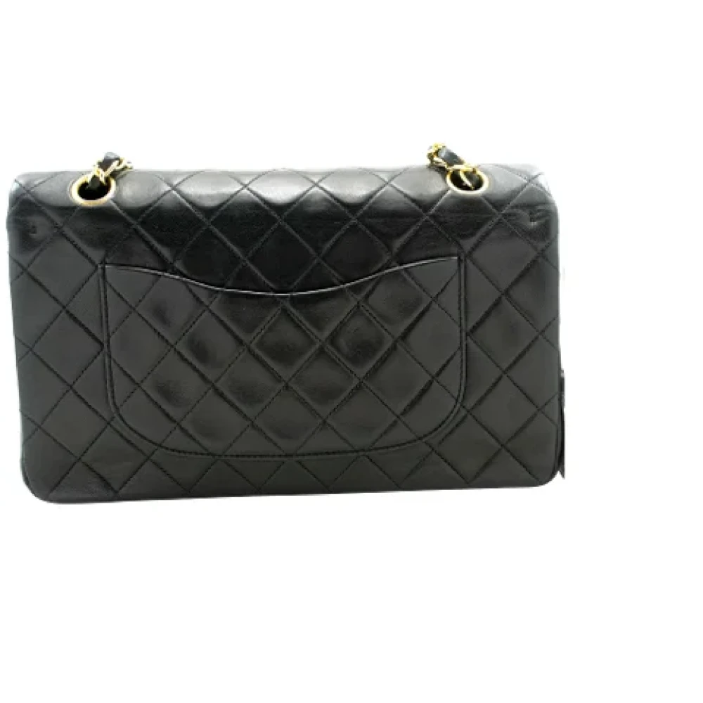Chanel Vintage Pre-owned Leather chanel-bags Black Dames