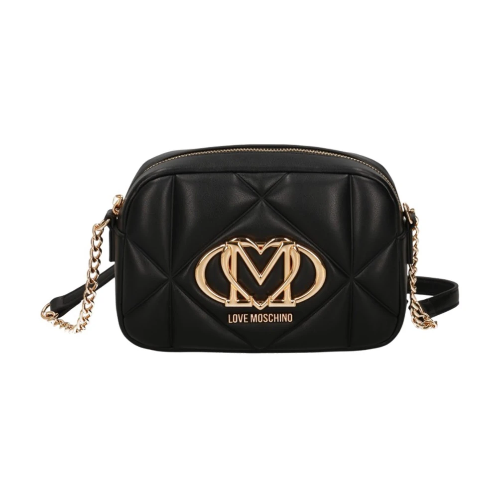 Moschino Zwarte synthetische dames crossbody tas Black Dames