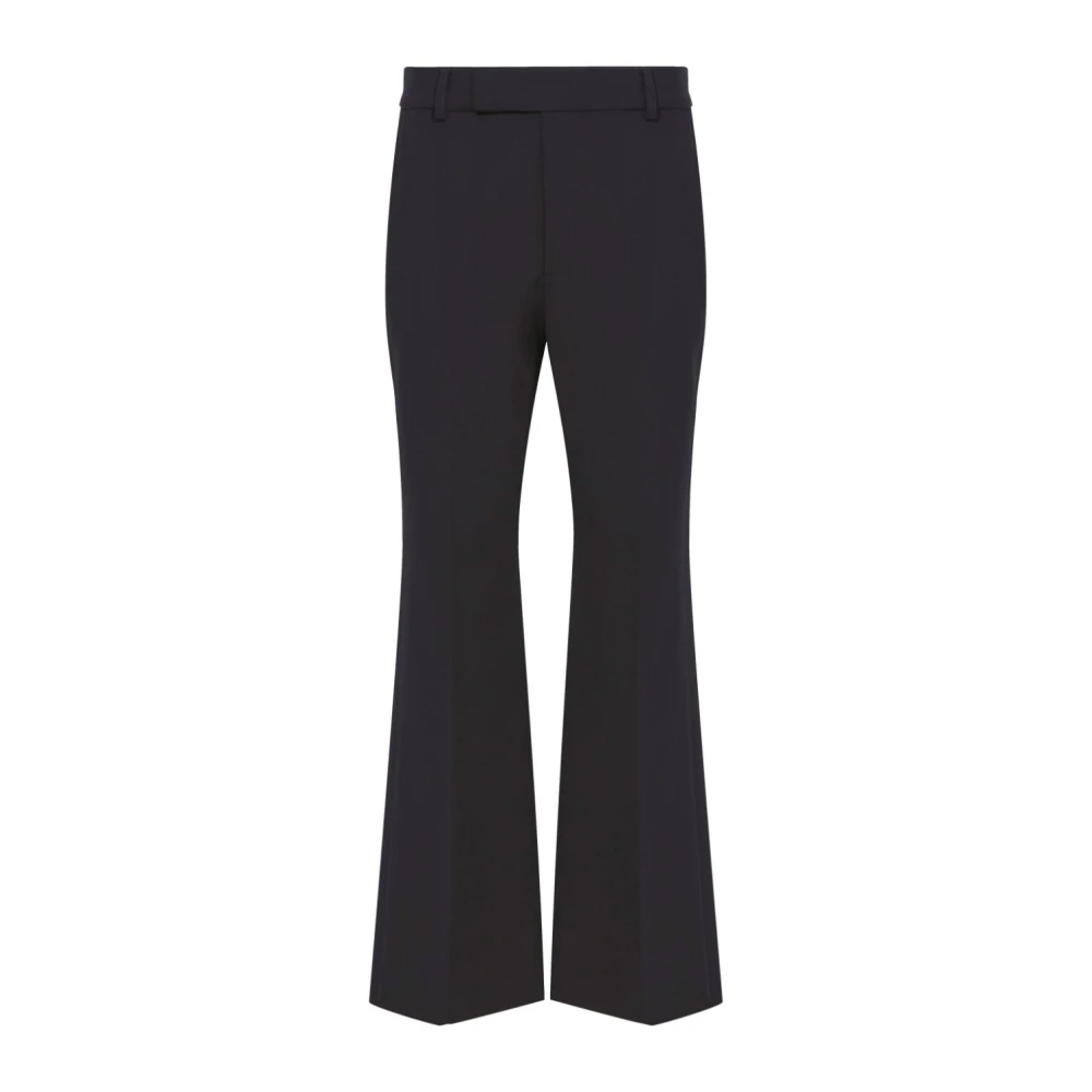 Proenza Schouler Tropische wol Marlene broek Black Dames