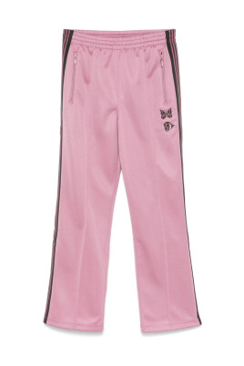 pink-elastic-waistband-stripe-shorts