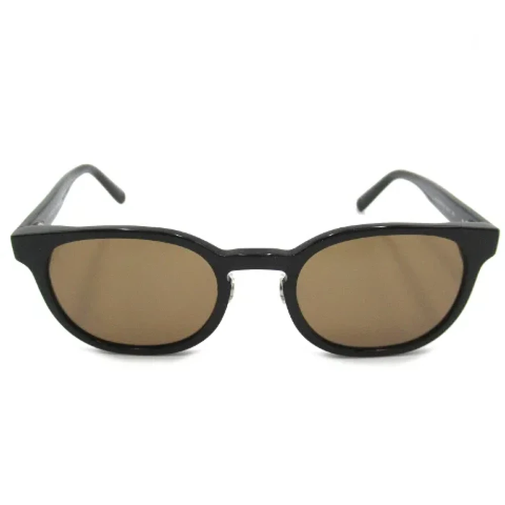 Moncler Pre-owned Plastic sunglasses Black Dames