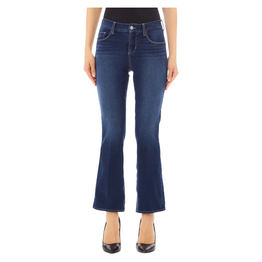Liu Jo Women's Blue Boot-Cut Jeans - Bootcut Jeans - W27- Jeans