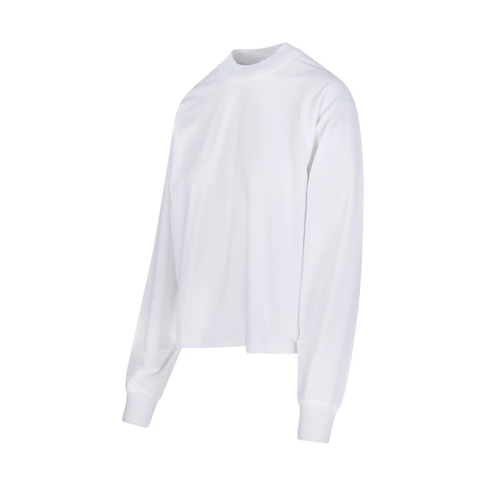 Alaïa Witte Sweater met Unieke Stijl White Dames