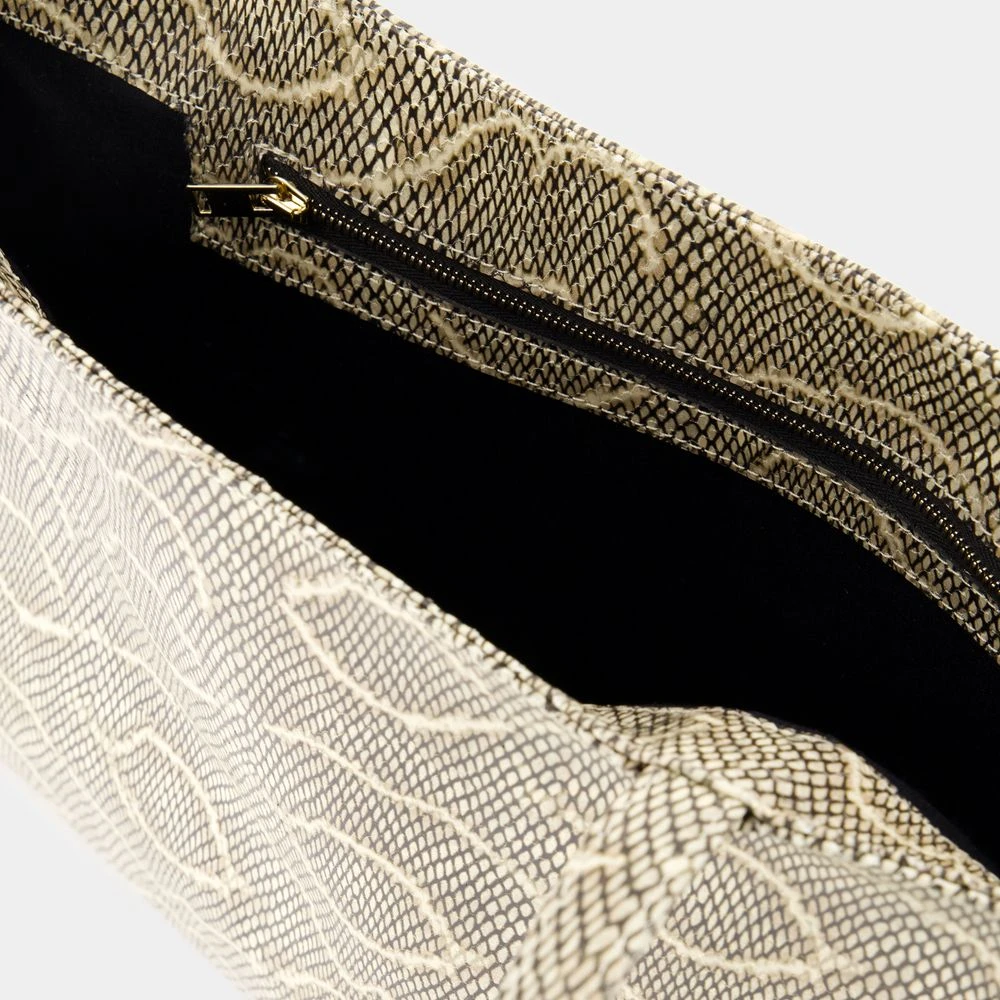 Chylak Python Print Shopper Tas Beige Dames