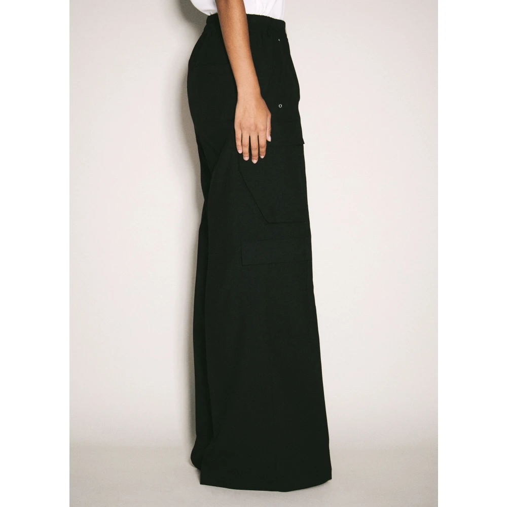 Rick Owens Cargobelas Broek Black Dames