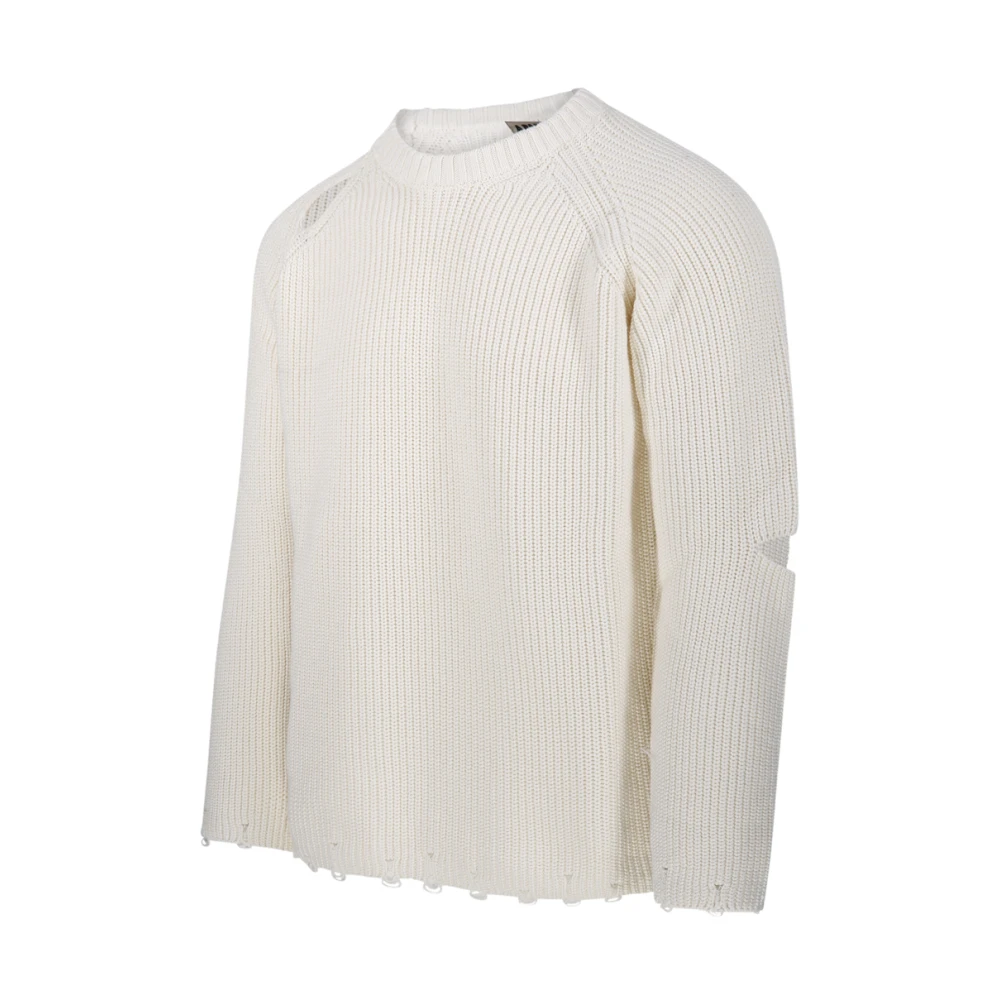 A Paper Kid Crème Jumper Sweatshirt Beige Heren