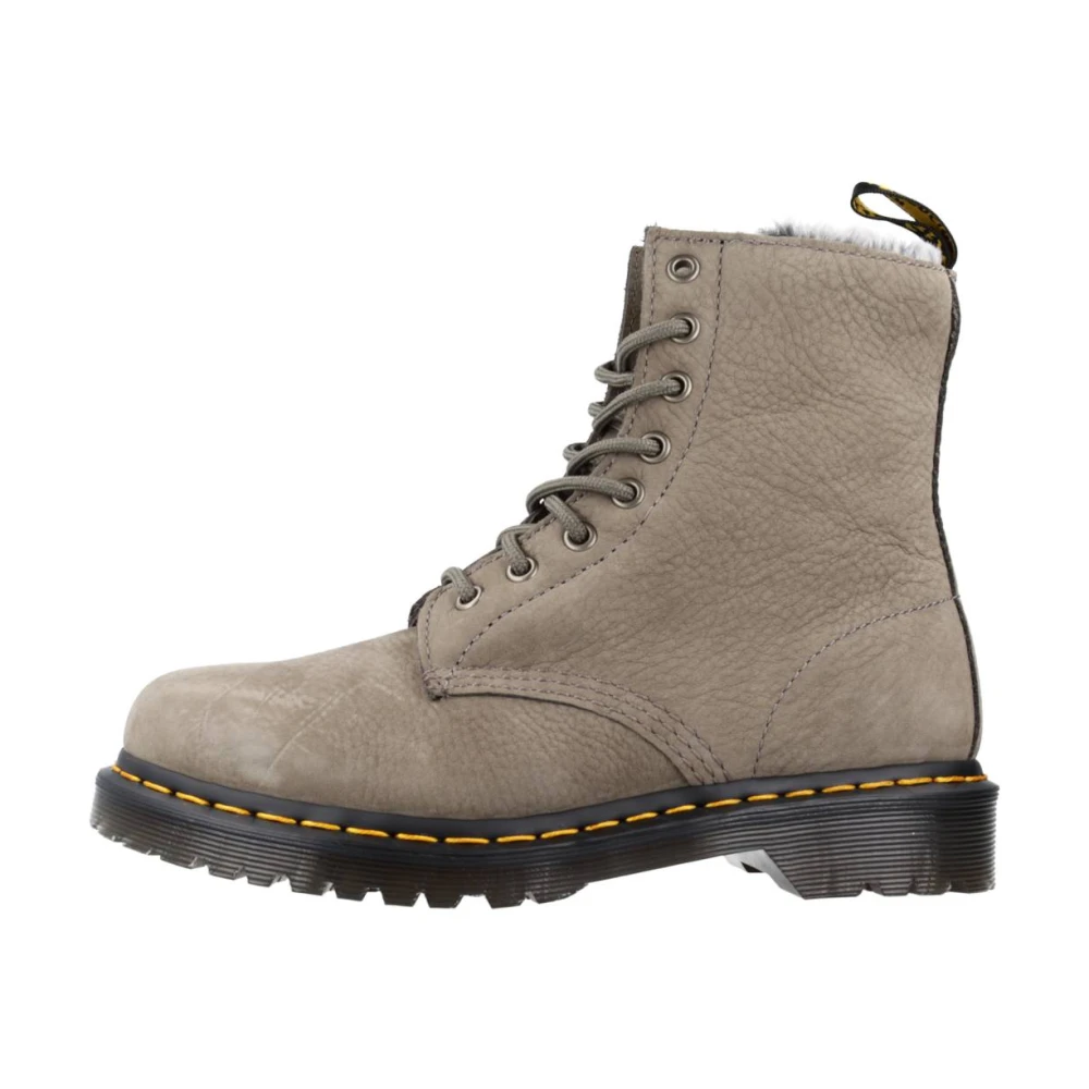 Dr. Martens Lace-up Boots Gray Dames