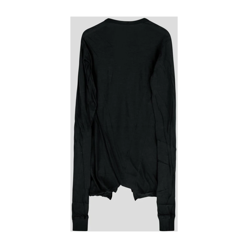 Rick Owens Geo Katoenen T-shirt Black Dames