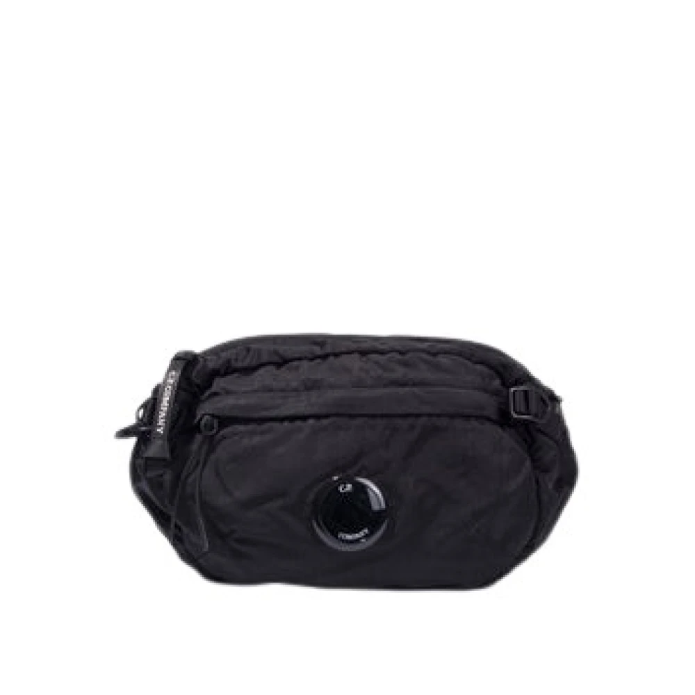 C.P. Company Zwarte Nylon Sacoche Tas Black Heren