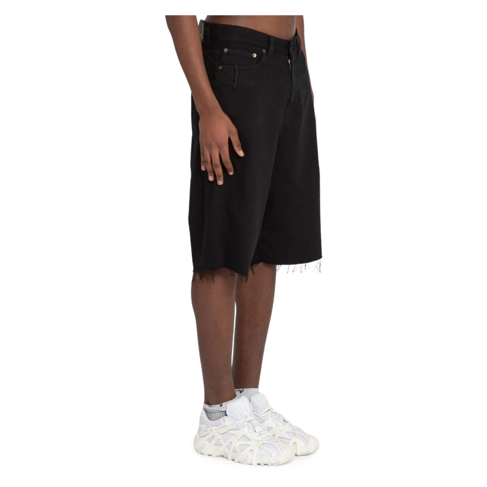 Haikure Jo Denim Shorts Black Heren