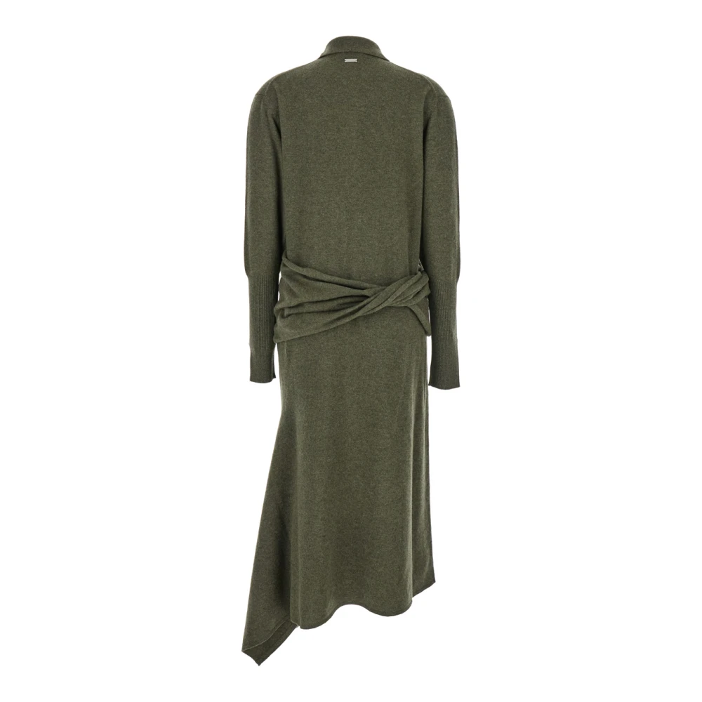 Salvatore Ferragamo Groene Abito Jurk Green Dames