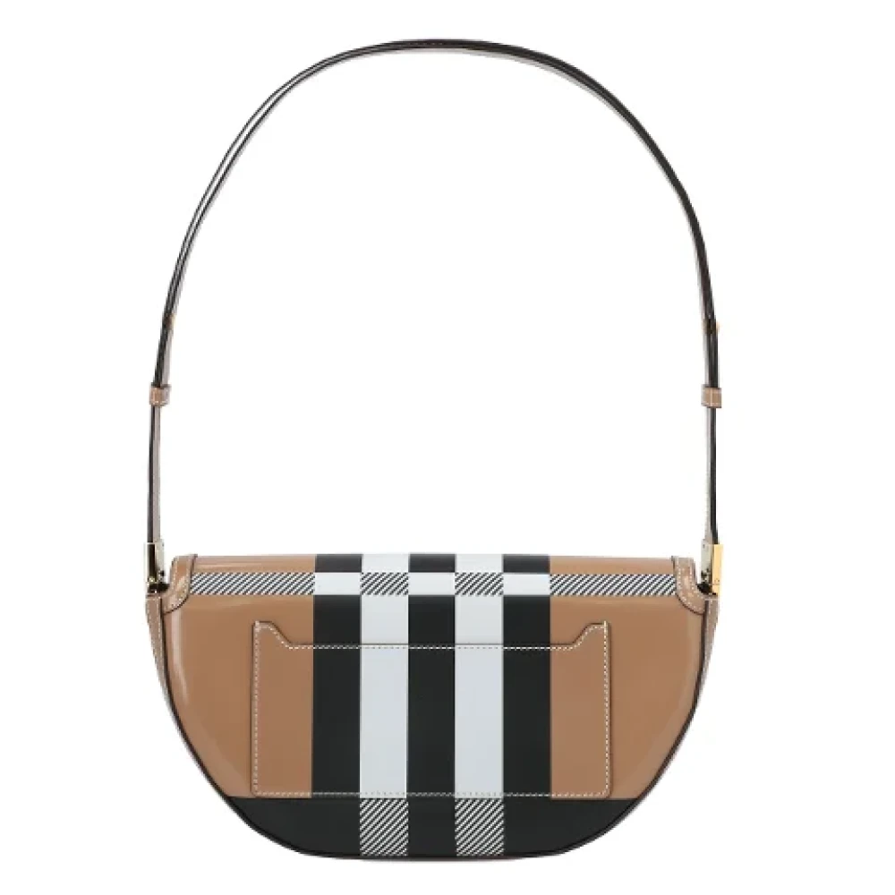 Burberry Leather shoulder-bags Brown Dames