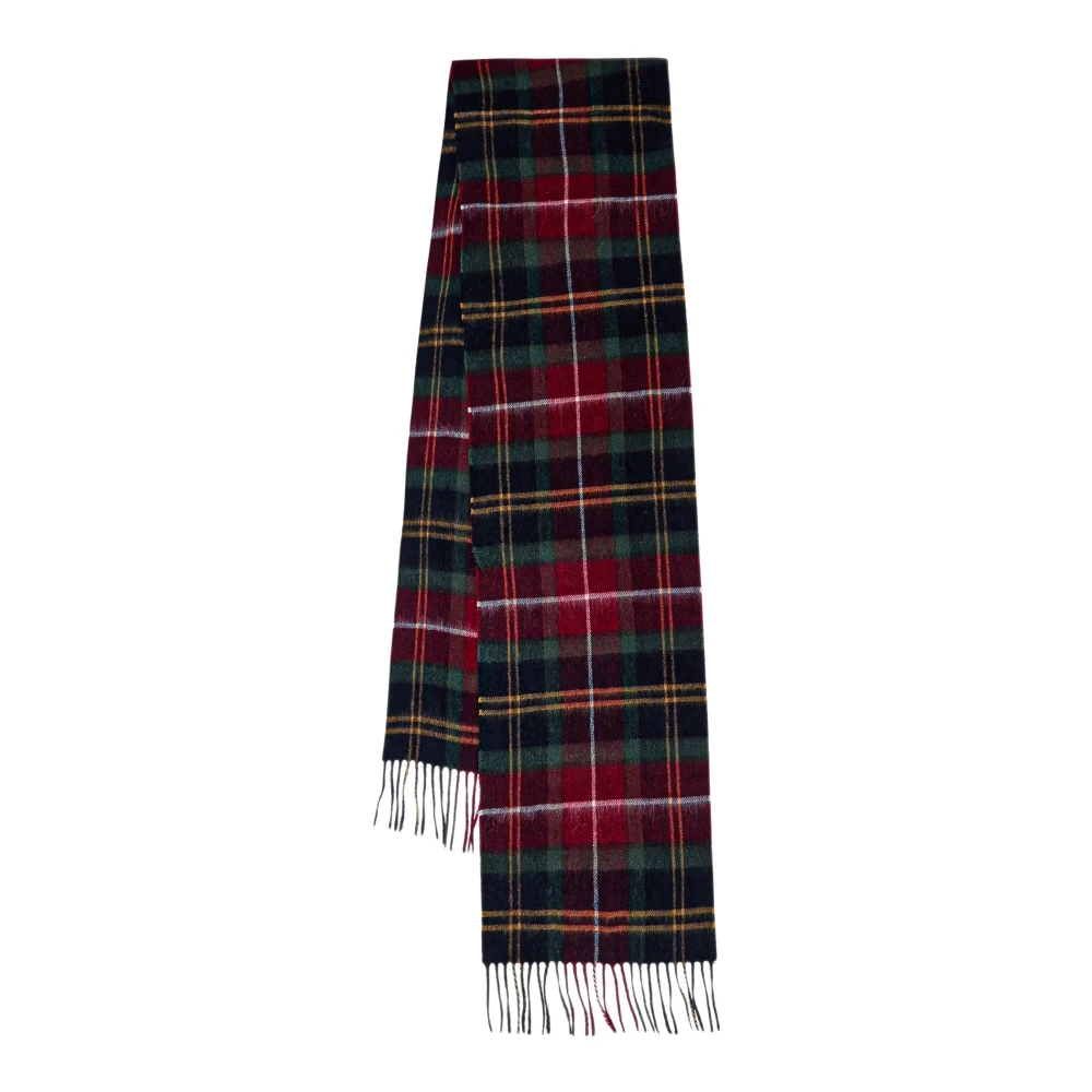 Barbour Herren Grün Schal Cashmere Kariert - Bild 6