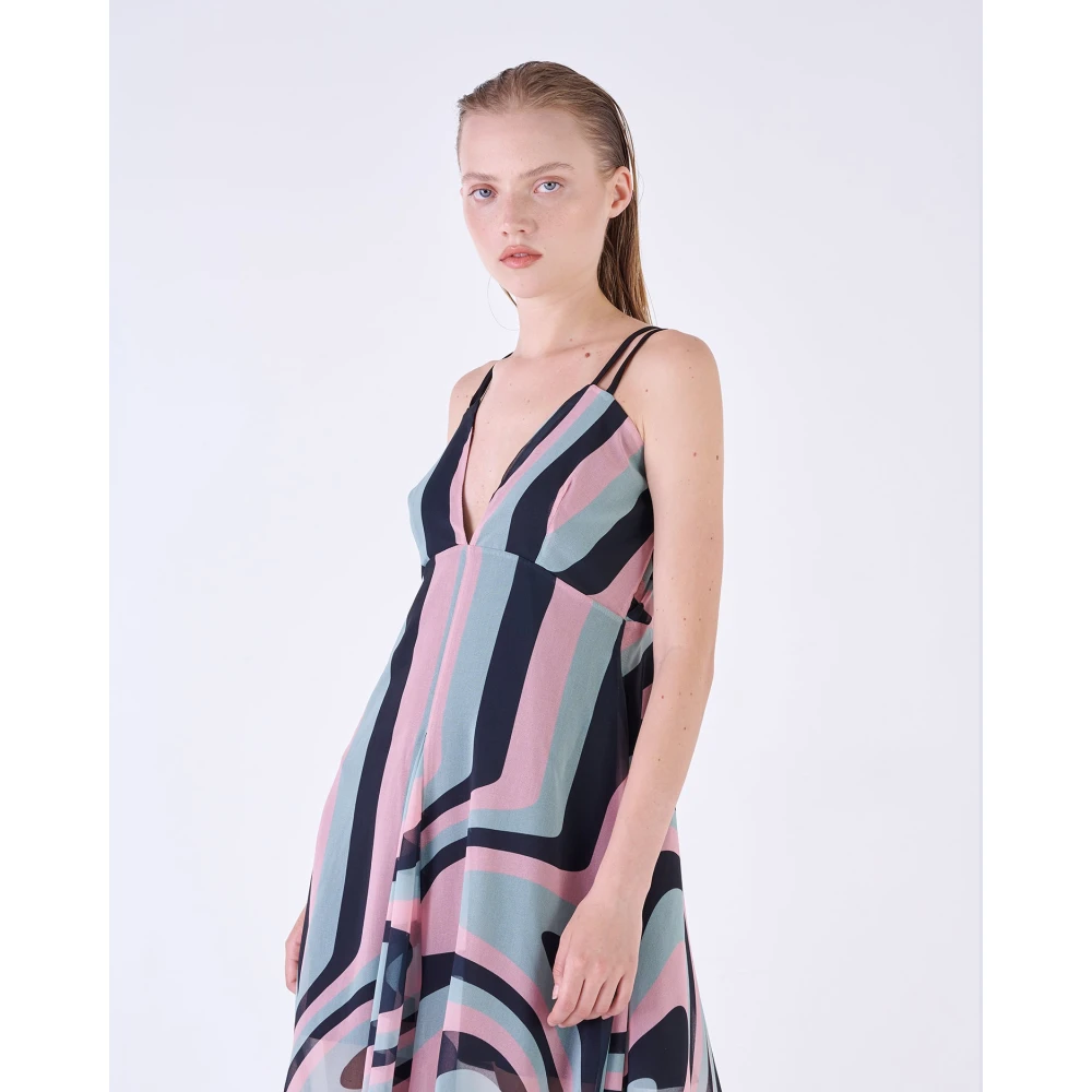 Silvian Heach Midi Dresses Multicolor Dames