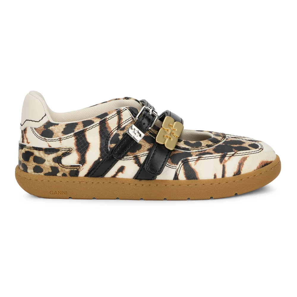 GANNI Zebra Print Ballet Flats - Image 2