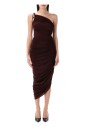 robe-bordeaux-midi-drapee-asymetrique