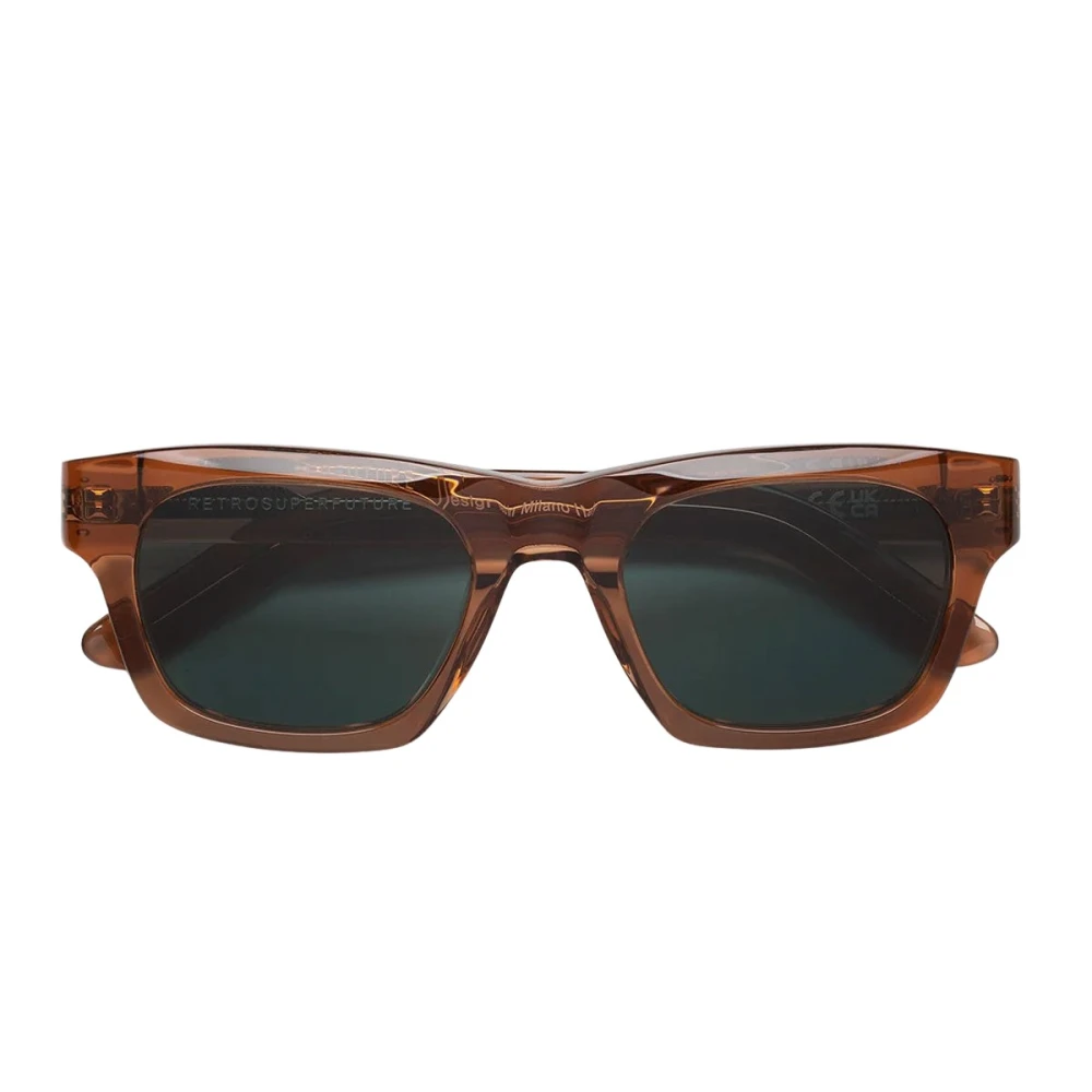 Retrosuperfuture Sintesi Sunglasses - Unisex - Sunglasses - Brown - 52 Mm - Accessories
