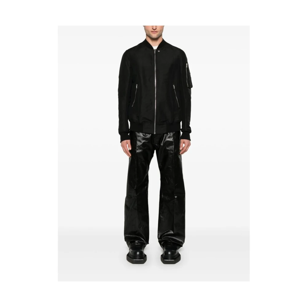 Rick Owens Wijde broek Black Heren