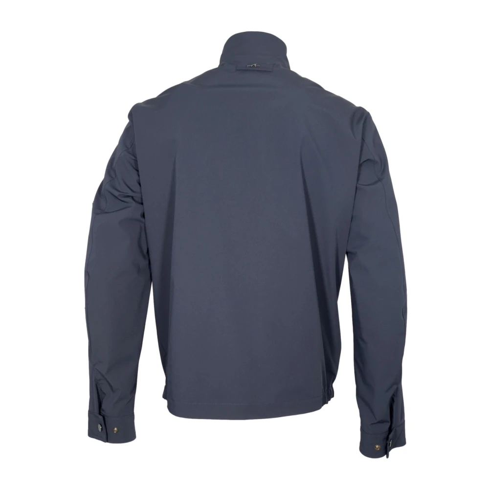 PAUL & SHARK Blauwe Typhoon Re-4x4 Stretch Jas Blue Heren