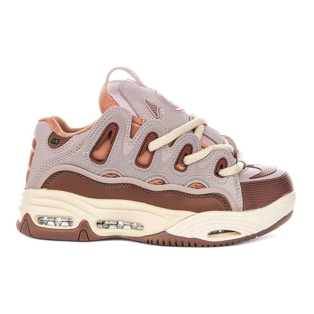 Osiris Men's Beige D3 2001 Trainers - Sneakers - 8 Uk - Shoes