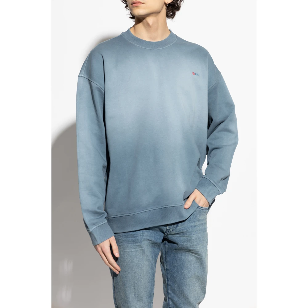 Diesel Sweatshirt S-Boxt-R4 Blue Heren