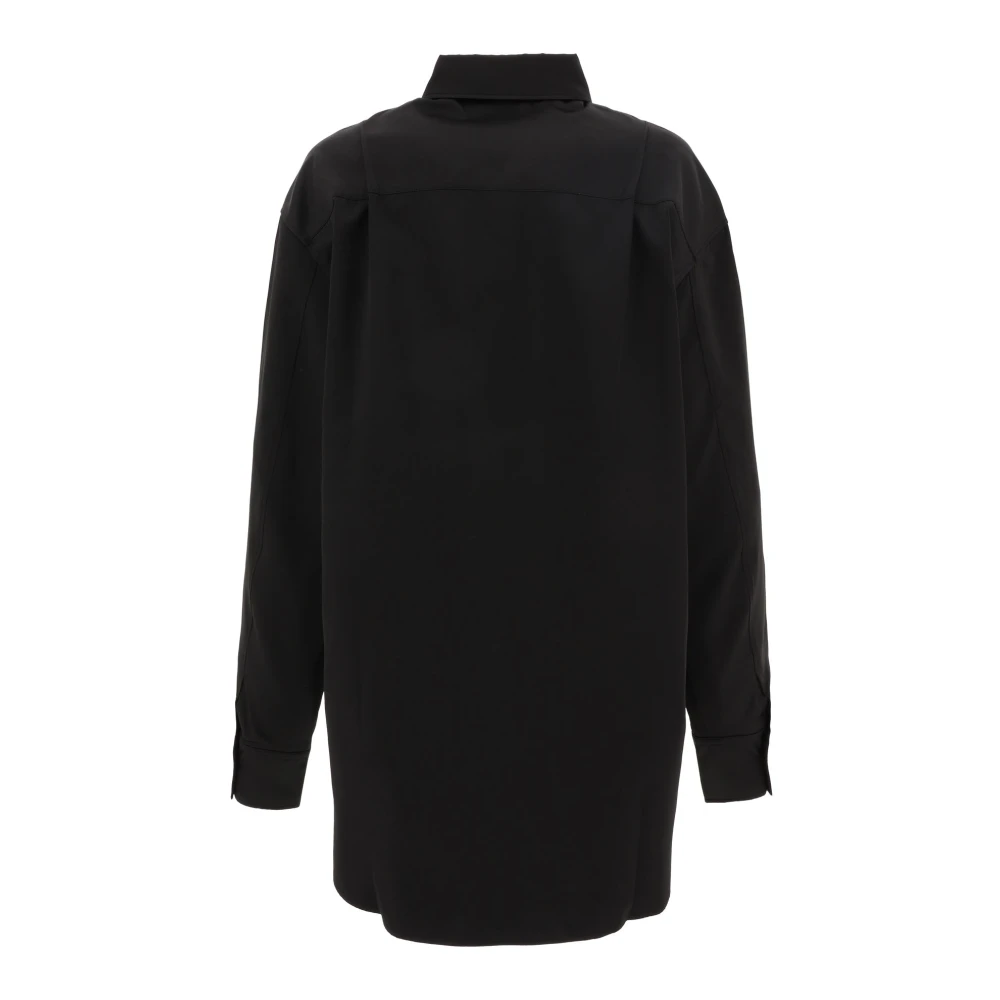 Andamane Georgiana Oversize Shirt Black Dames