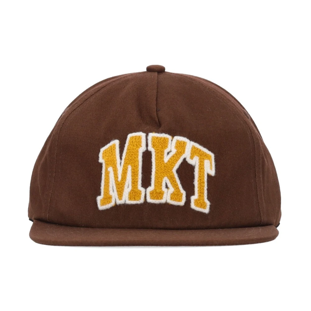 Market Platte klep pet Arc 5 panel Brown Heren