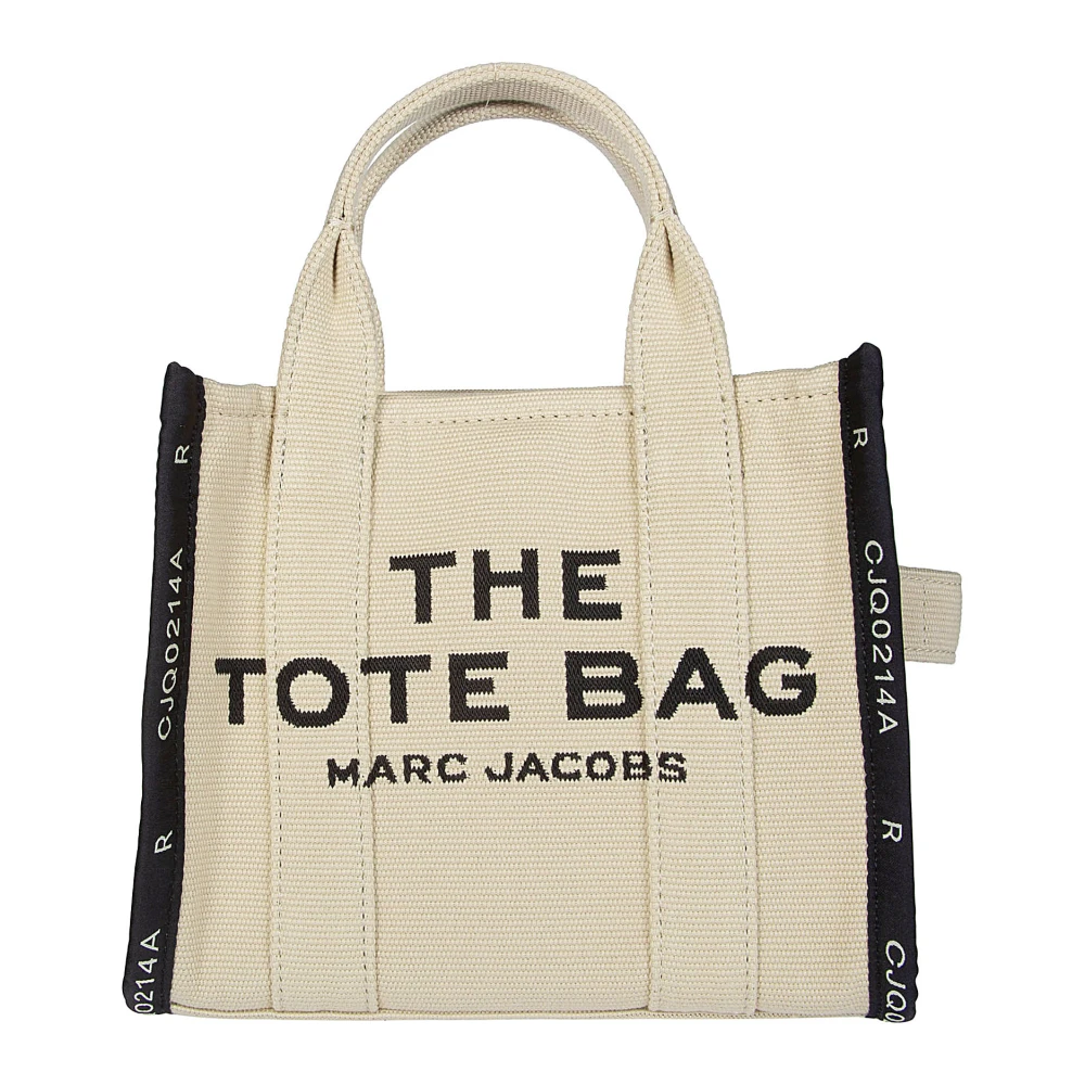 Marc Jacobs Jacquard Stof Shopper Tas White Dames