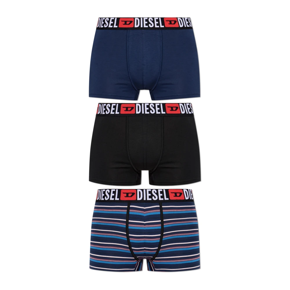 Diesel Uomo Blu Mutande, M, New,