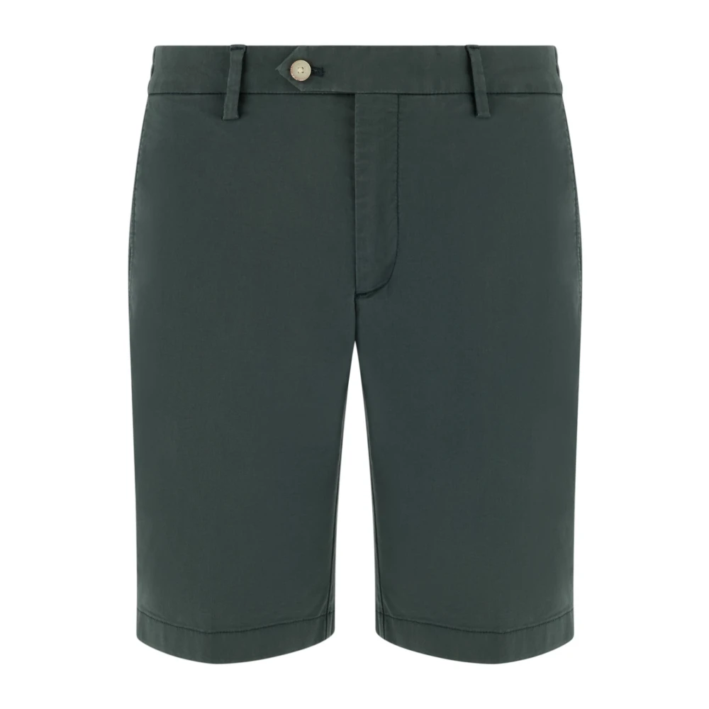 Boggi Milano Uomo Verde - Bermuda In Cotone Stretch - Shorts - W31