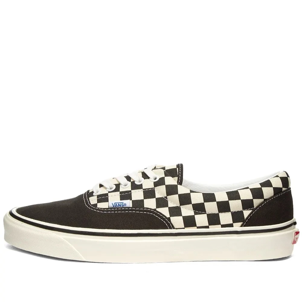 Vans Klassieke geruite skateschoenen Black Heren