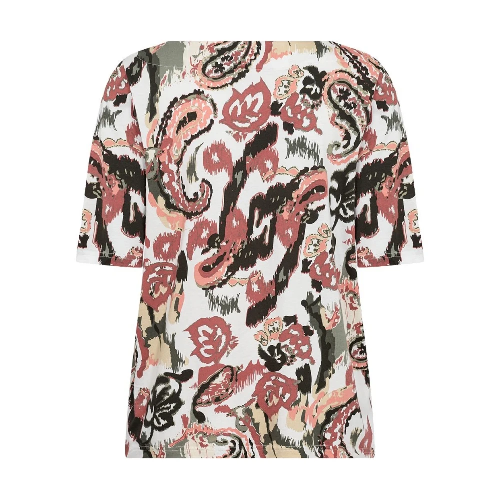 Soyaconcept Abstract Paisley Print Shirt Multicolor Dames