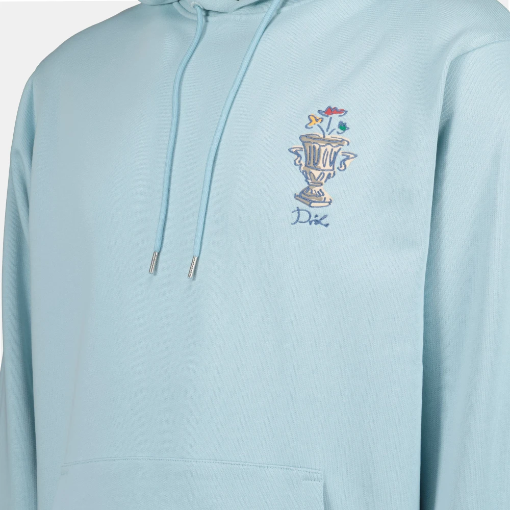 Drole de Monsieur Lichtblauwe Hoodie Vaas Blue Heren