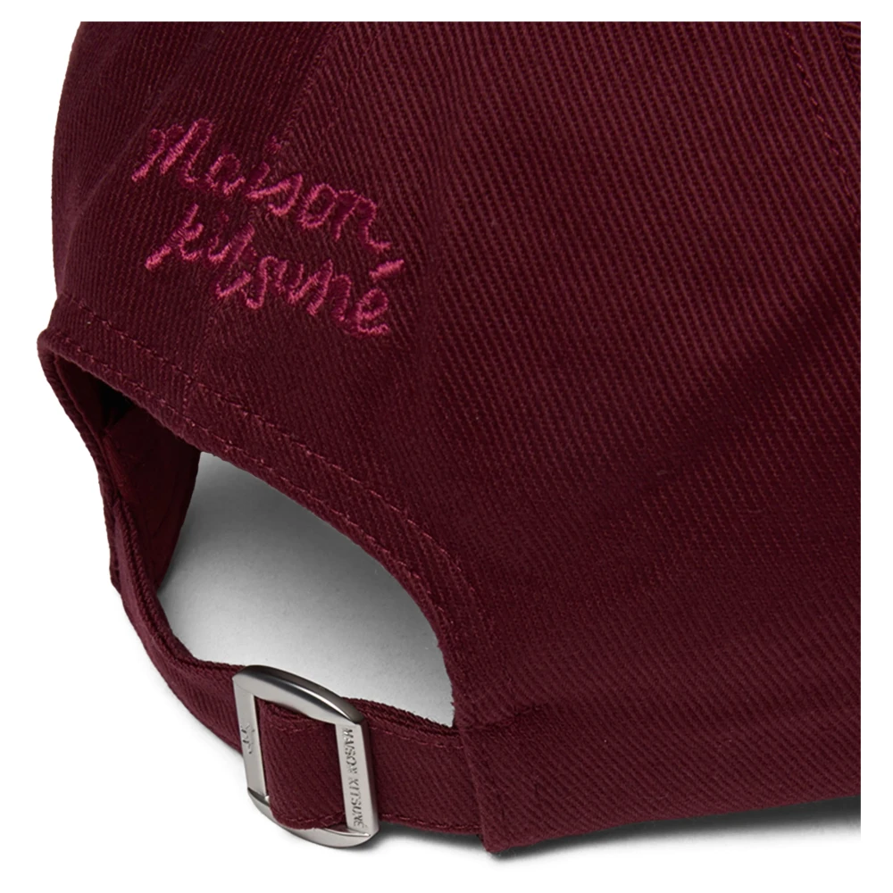 Maison Kitsuné Gedurfde Fox Head Pet Red Heren