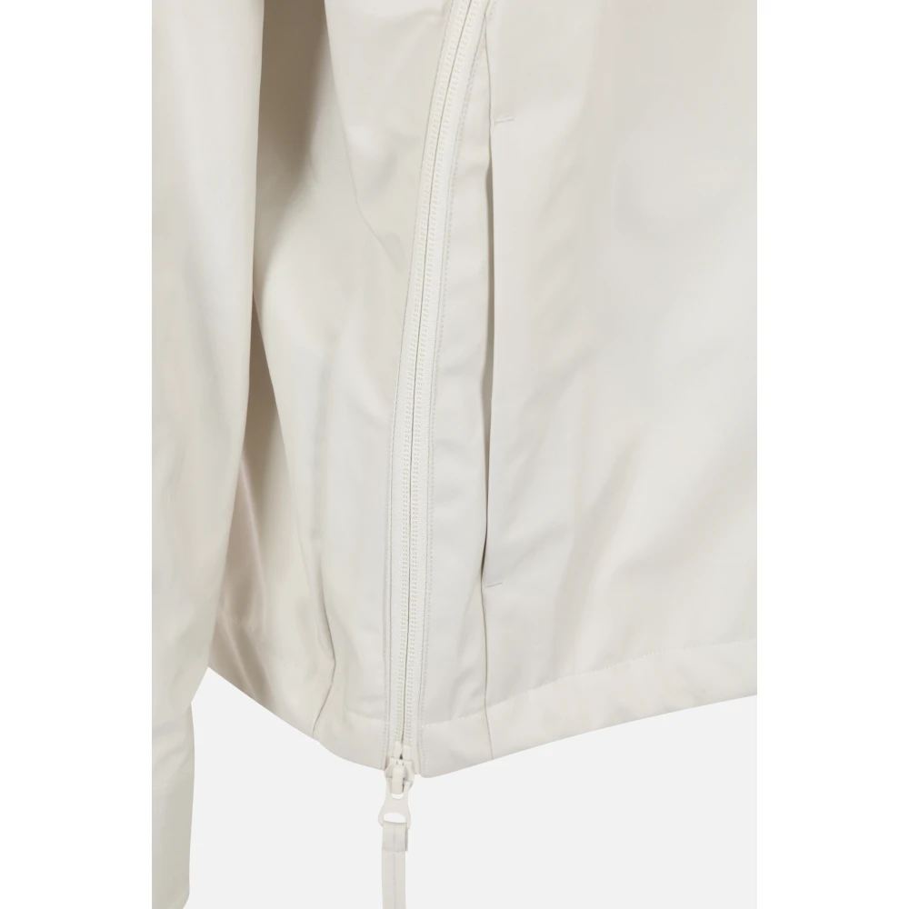 Post Archive Faction Ivoor Technische Stof Hoodie Jas White Heren