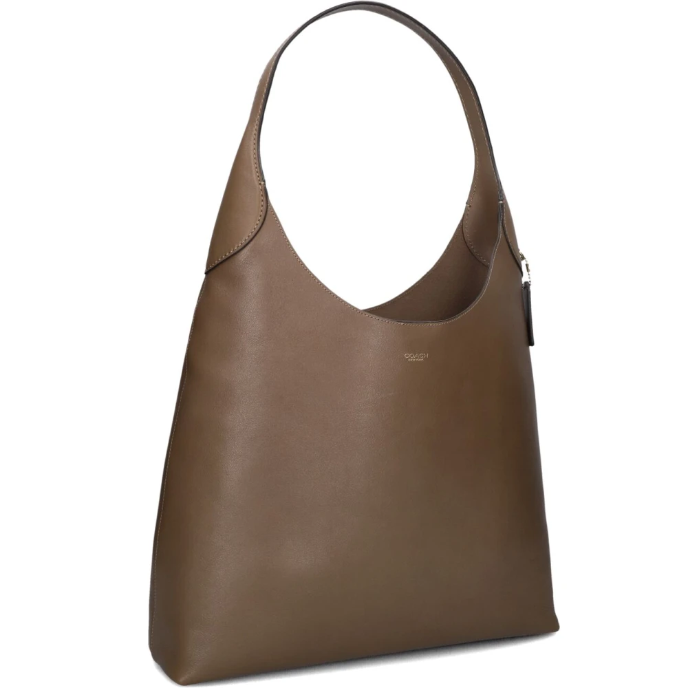 Coach Elegante Courage Schoudertas Brown Dames