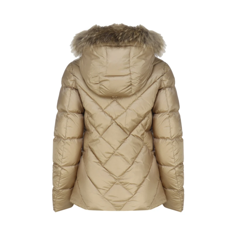 Blauer Stijlvolle Jassen Alicia Beige Dames