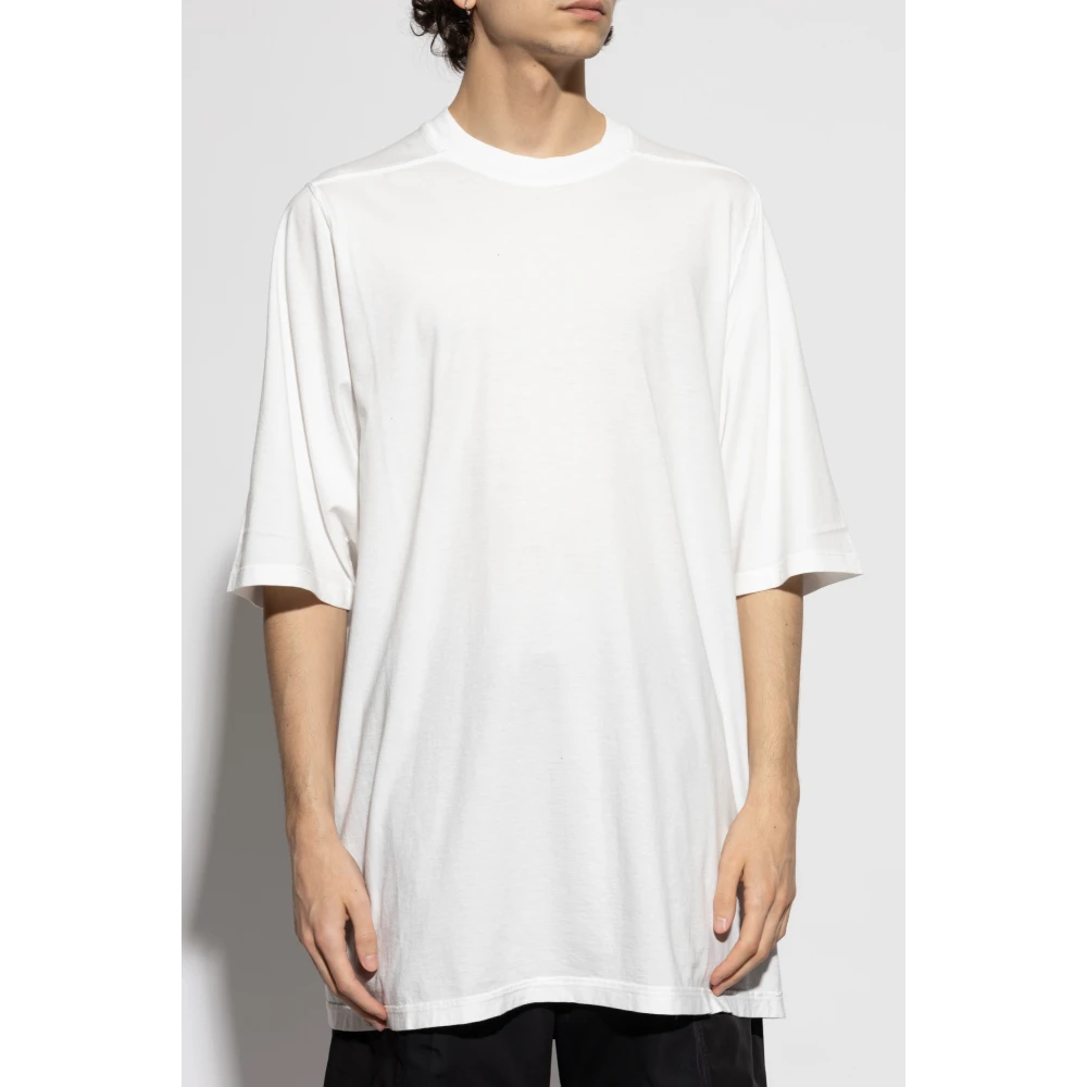 Rick Owens T-shirt Jumbo SS T White Heren