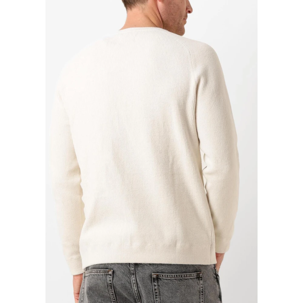 Dstrezzed Njord Crew Witte Trui Beige Heren