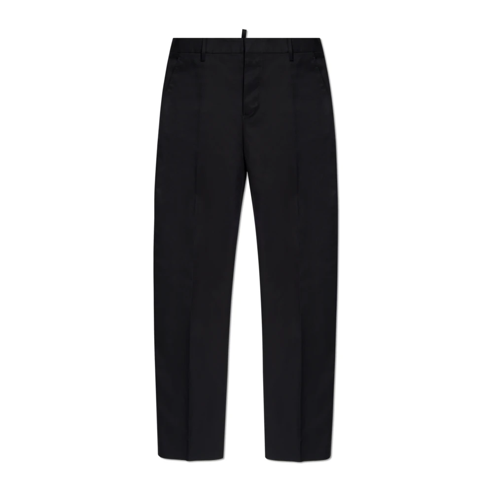 Dsquared2 Broek met logo Black Dames