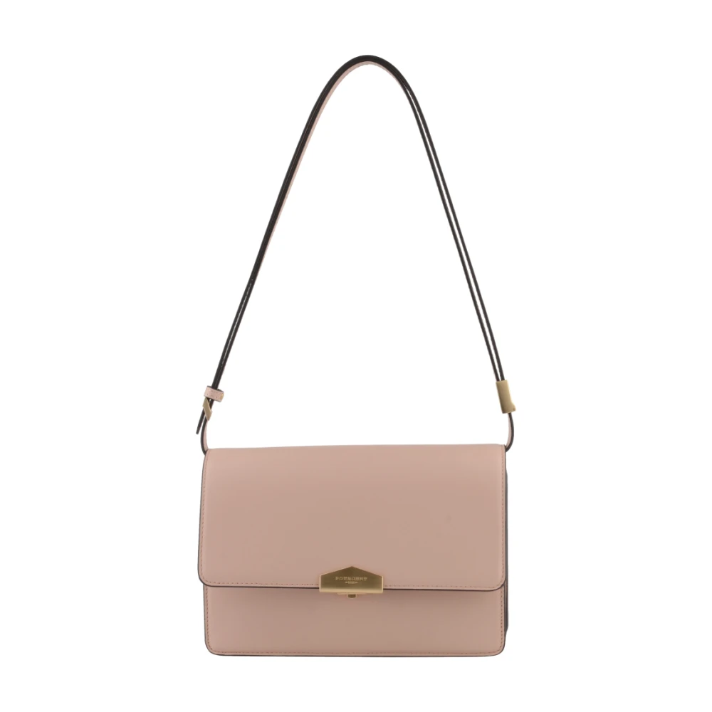 Pourchet Paris Elegant Crossbody Väska med Flera Fack Pink, Dam