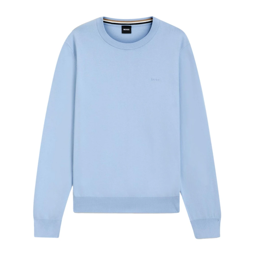 Boss Uomo Blu Maglie, L, New,