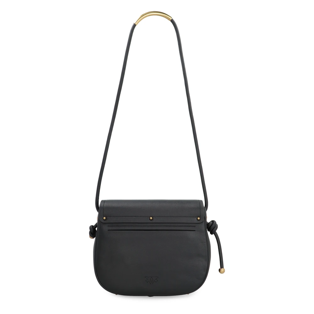 pinko Crossbody tas met magnetische klep sluiting Black Dames