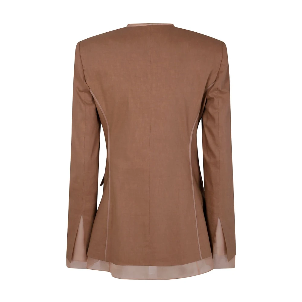 pinko Bruine jas Dameskleding Buitenkleding Brown Dames