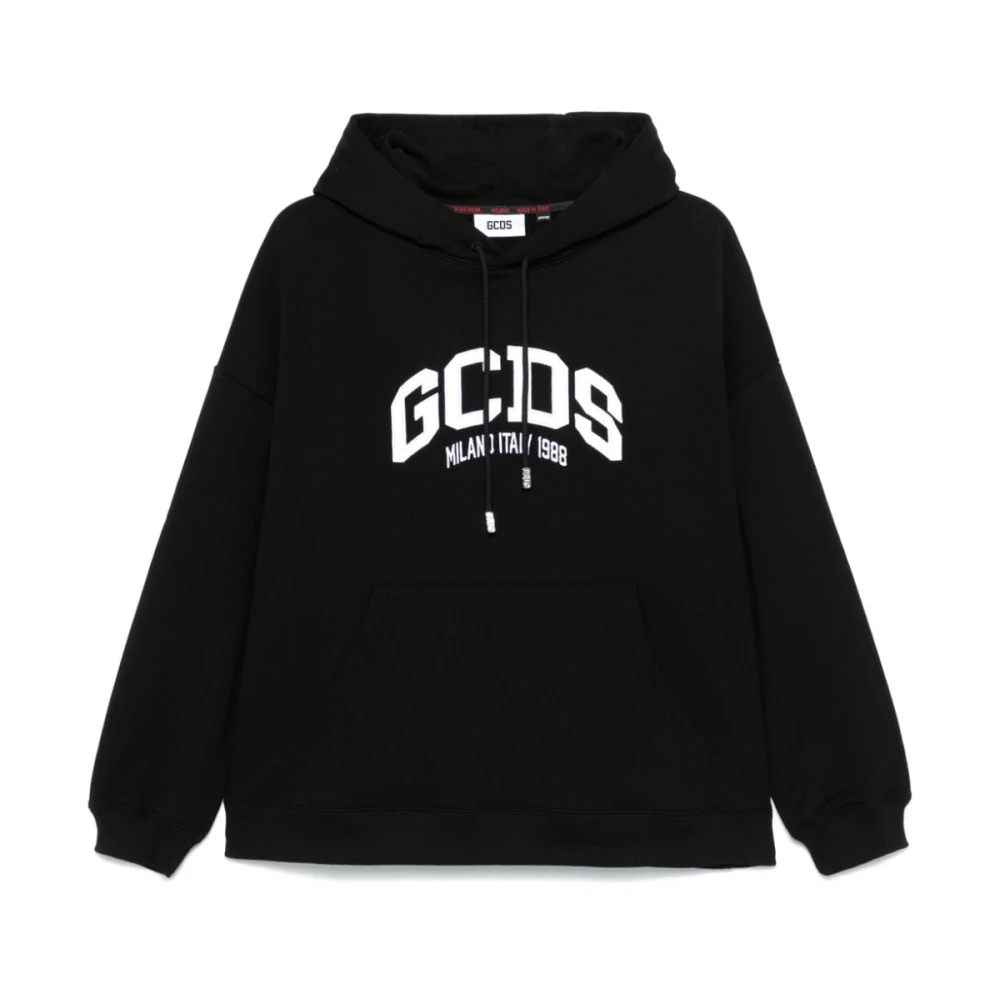 Gcds Zwarte Sweater Collectie Black Heren