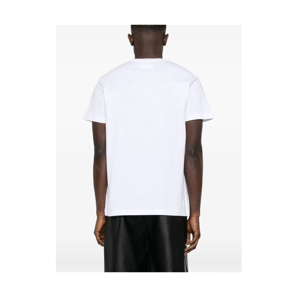 Versace Jeans Couture Witte Crew Neck T-shirt White Heren