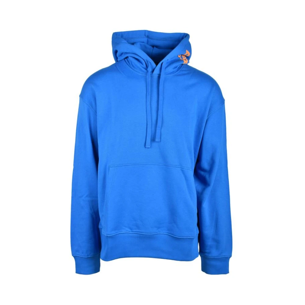 Diesel Blauwe Katoenen Sweatshirt Lente Zomer Collectie Blue Heren