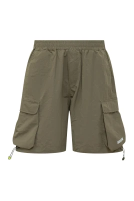 Gabardine Cargo Shorts
