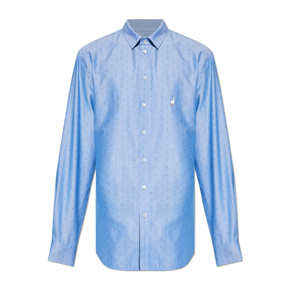 Moschino Hombre Azul Camisas, Talla: L